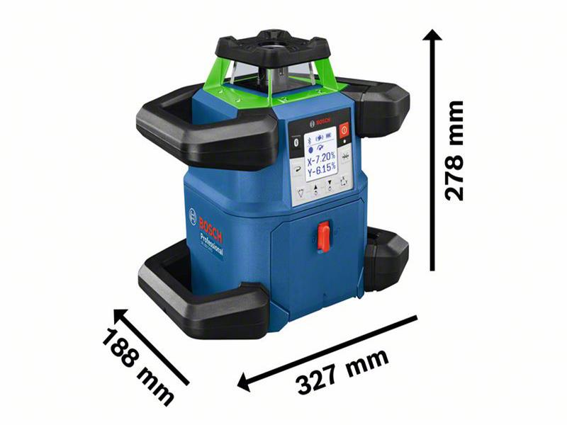 Bosch Professional Rotation Laser Set 4 Piece GRL 650 CHVG BSH601061V70