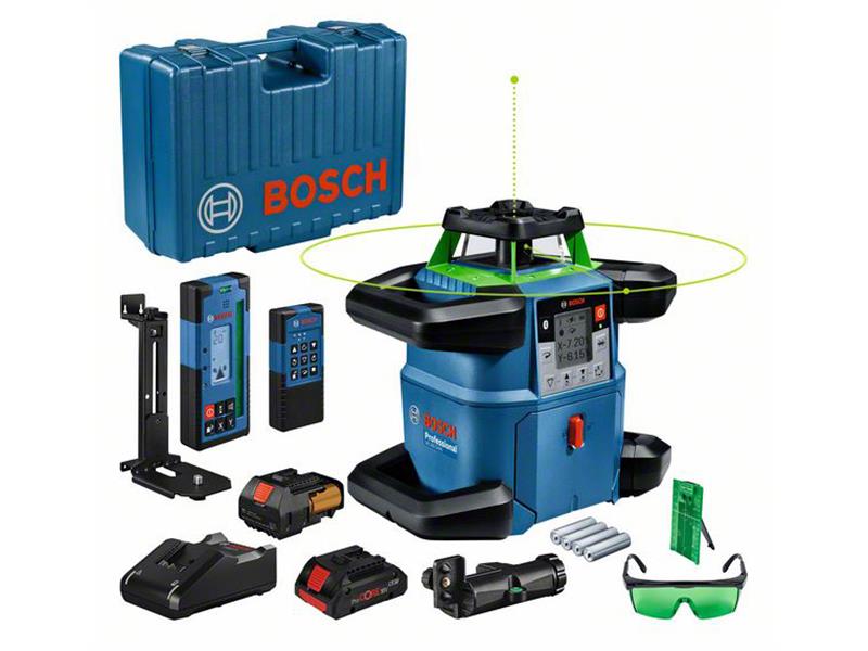 Bosch Professional Rotation Laser Set 4 Piece GRL 650 CHVG BSH601061V70