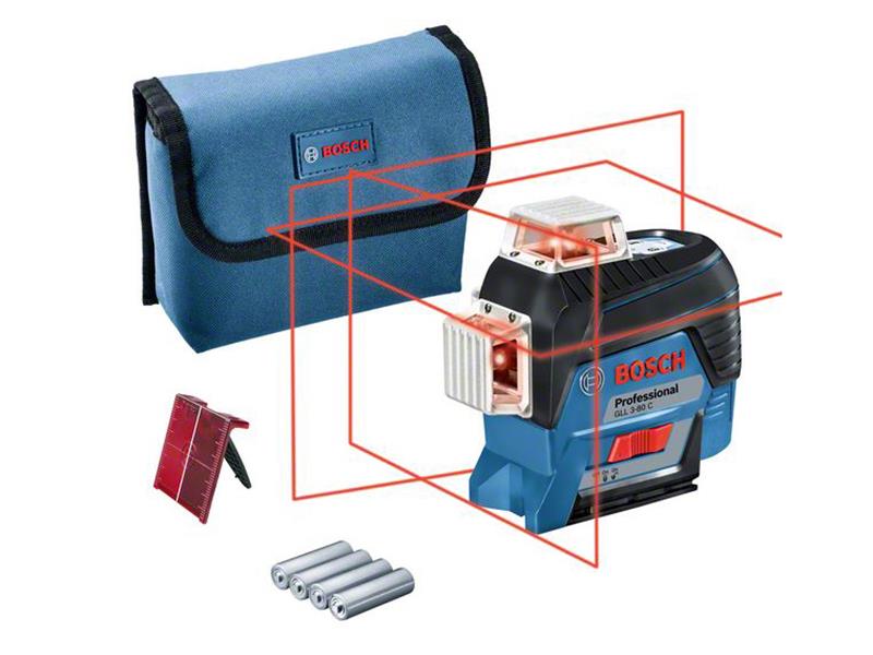 Bosch Professional 360° Line Laser Working Range 30m GLL 3-80 C