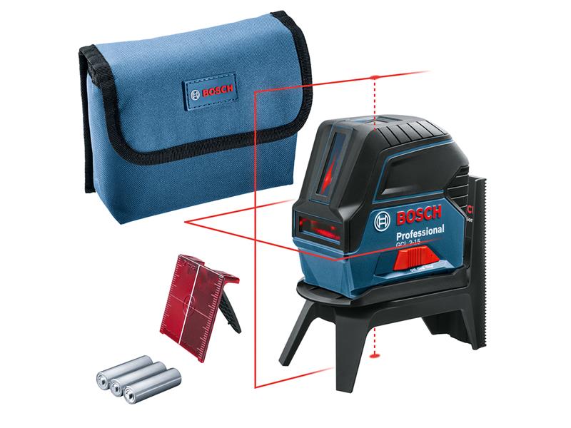 Bosch Professional Combi Laser +Rotating Mount 3 x AA 1.5V LR6 Bat BSH601066E00