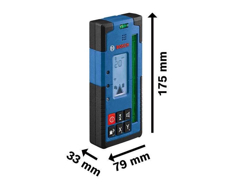 Bosch LR 60 G Professional Laser Receiver Range 0-325m IP67 BSH601069T00