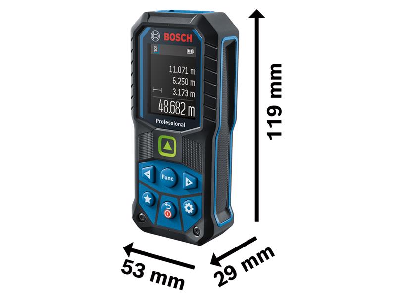 Bosch Professional Laser Measure 2 x AA 1.5V LR6 Batteries BSH601072V00