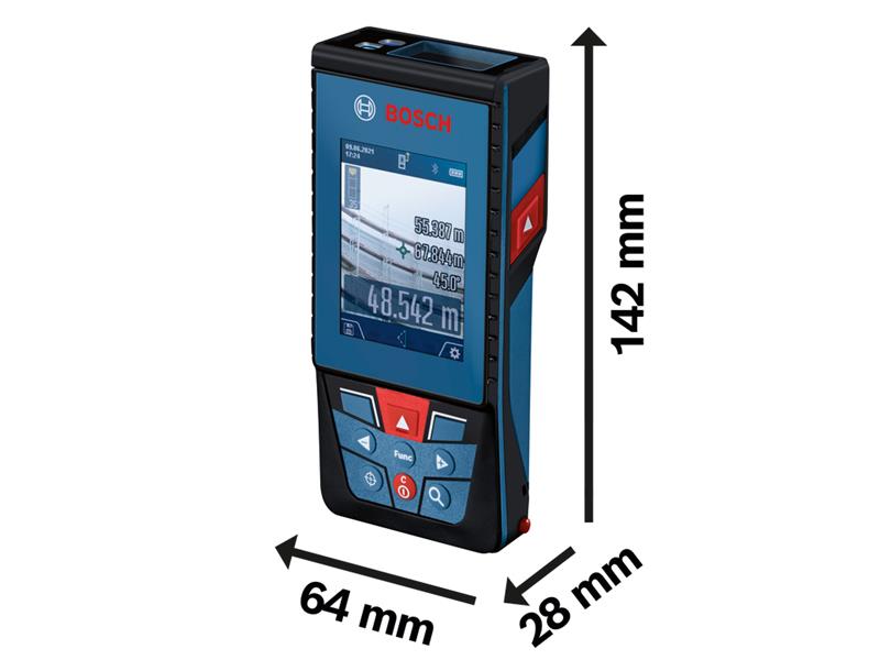 Bosch Professional Laser Measure 3 x AA 1.5V LR6 Batteries BSH601072Y00