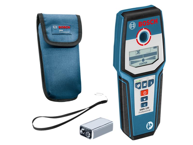 Bosch GMS 120 Professional Live Cable Detector With Centre Finder BSH601081000