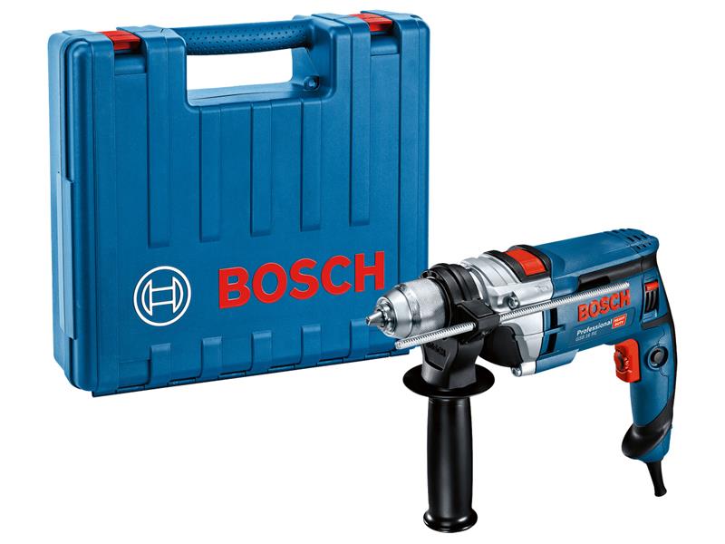 Bosch Professional Impact Drill 750W 240V Keyless Chuck 13mm BSH60114E570