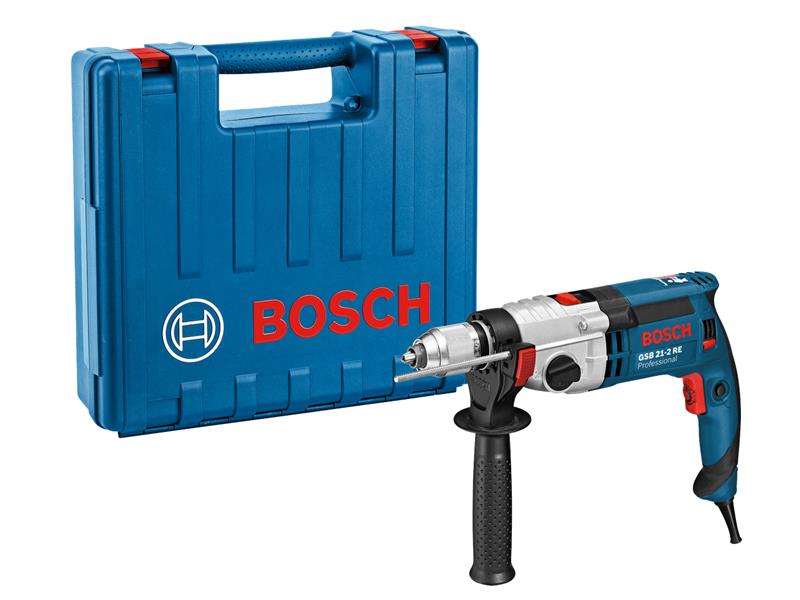 Bosch Professional Impact Drill 1100W 240V Keyless Chuck 13mm BSH60119C570