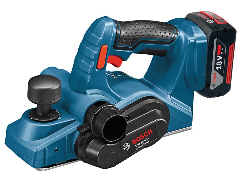 Bosch Professional Planer 18V 2 x 5.0Ah Li-ion Planing Width 82mm BSH6015A0373