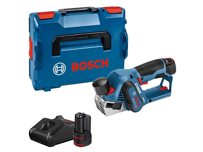 Bosch Professional Planer 12V 2 x 3.0Ah Li-ion Planing Width 56mm BSH6015A7071