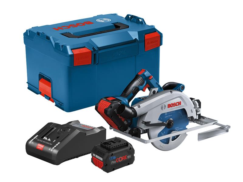 Bosch Circular Saw 18V 2 x 5.5Ah Li-ion Pro BITURBO ProCORE18V GKS 18V-68 GC