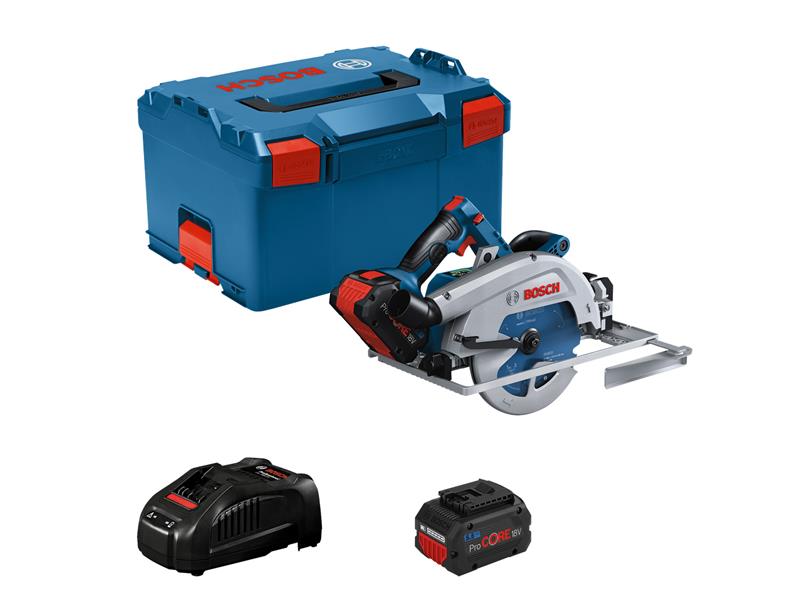 Bosch Circular Saw 18V 2 x 8.0Ah Li-ion Pro BITURBO ProCORE18V GKS 18V-68 GC