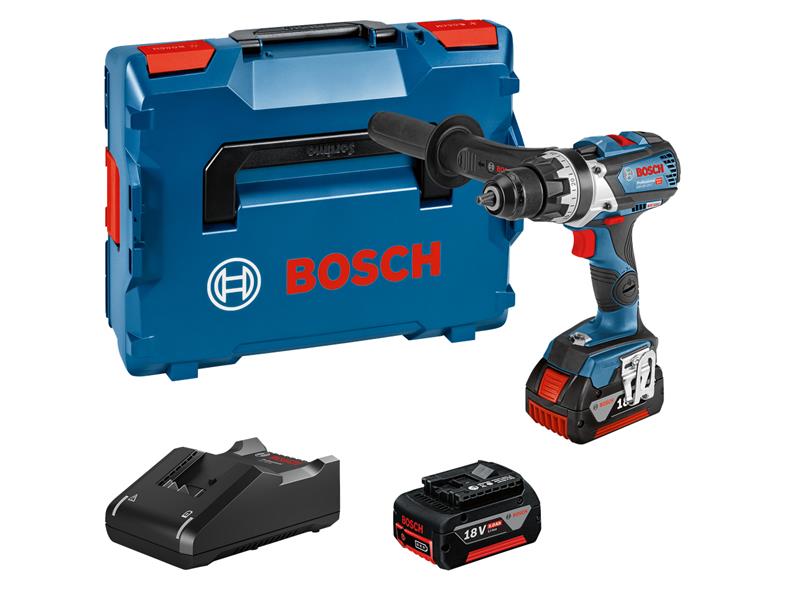 Bosch Professional Drill Driver 18V 2 x 5.0Ah Li-ion Chuck 13mm BSH6019G0174