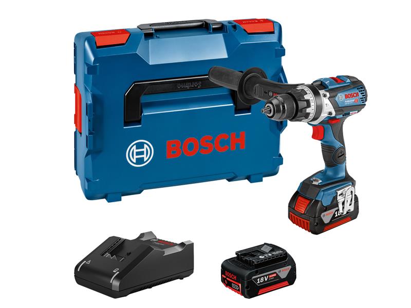 Bosch Professional Combi Drill 18V 2 x 5.0Ah Li-ion GSB 18V-110C