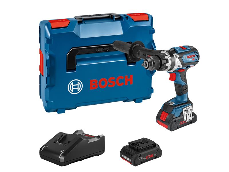 Bosch Combi Drill Kit 18V 2 x 4.0Ah ProCORE18V Li-ion GSB 18V-110C B/L