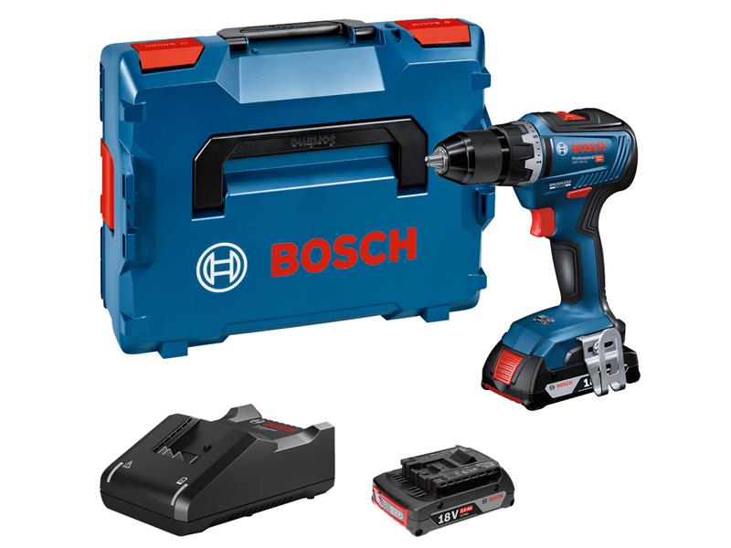 Bosch Professional Drill Driver 18V 2 x 2.0Ah Li-ion 13mm Chuck BSH6019H5271