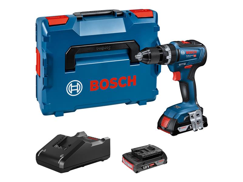 Bosch Professional Combi Drill 18V 2 x 4.0Ah ProCORE18V Li-ion GSB 18V-55
