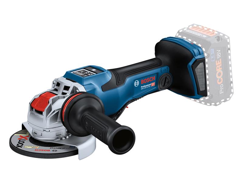 Bosch GWX 18V-15 PSC Professional BITURBO Angle Grinder 125mm 18V Bare Unit BSH6019H6G00