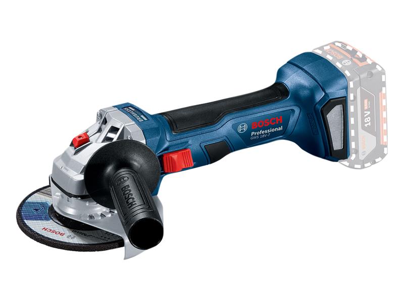 Bosch GWS 18V-7 Professional Angle Grinder 125mm 18V Bare Unit BSH6019H9001