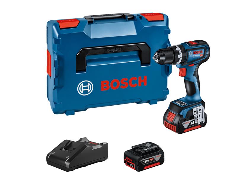 Bosch Professional Combi Drill 18V 2 x 4.0Ah Li-ion GSB 18V-90 C