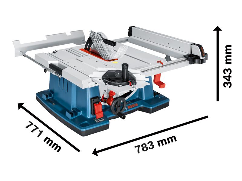 Bosch Professional Table Saw 2100W 110V Blade 254 x 30mm 640 x 705mm GTS 10 XC