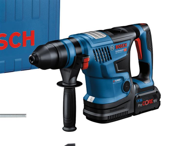 Bosch GBH SDS Plus Rotary Hammer 18V 2 x 5.5Ah 18V-34 CF ProLi-ion BSH611914073