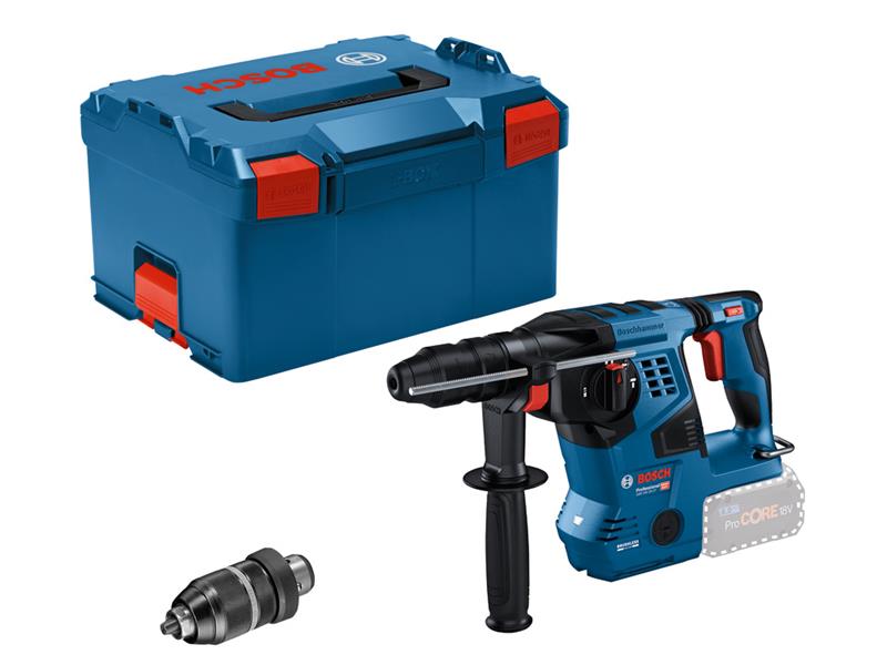 Bosch SDS Plus Rotary Hammer 18V Bare Unit BITURBO GBH 18V-28 CF BSH611921001