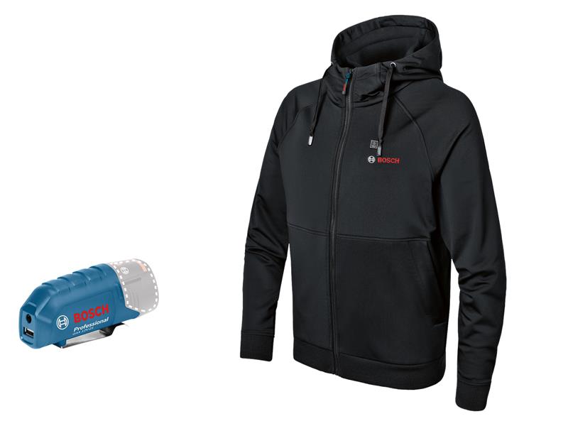 Bosch Professional Heated Hoodie Large 95% Polyester GHH 12+18V XA BSH6188000ES