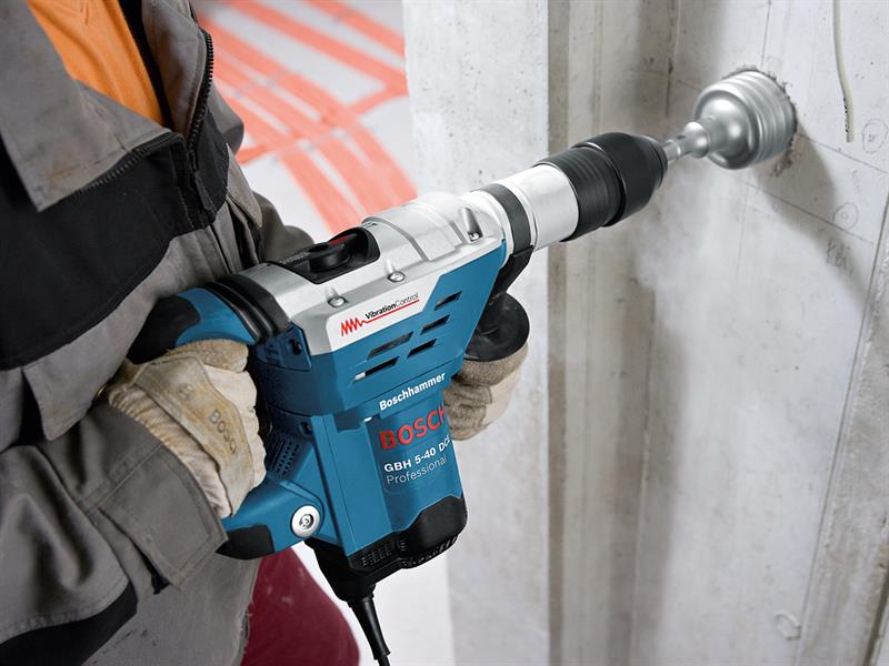 Bosch SDS Max Combi Hammer 1150W 110V Auxiliary Handle Carry Case GBH540DCL