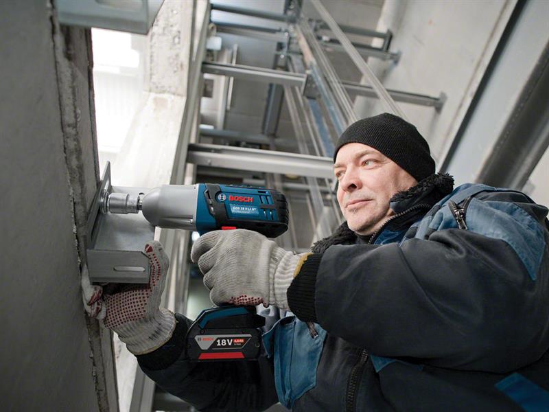 Bosch GDS 18V-LI HT Impact Wrench 18V 2 x 5.0Ah Li-ion BSHGDS18VLHT