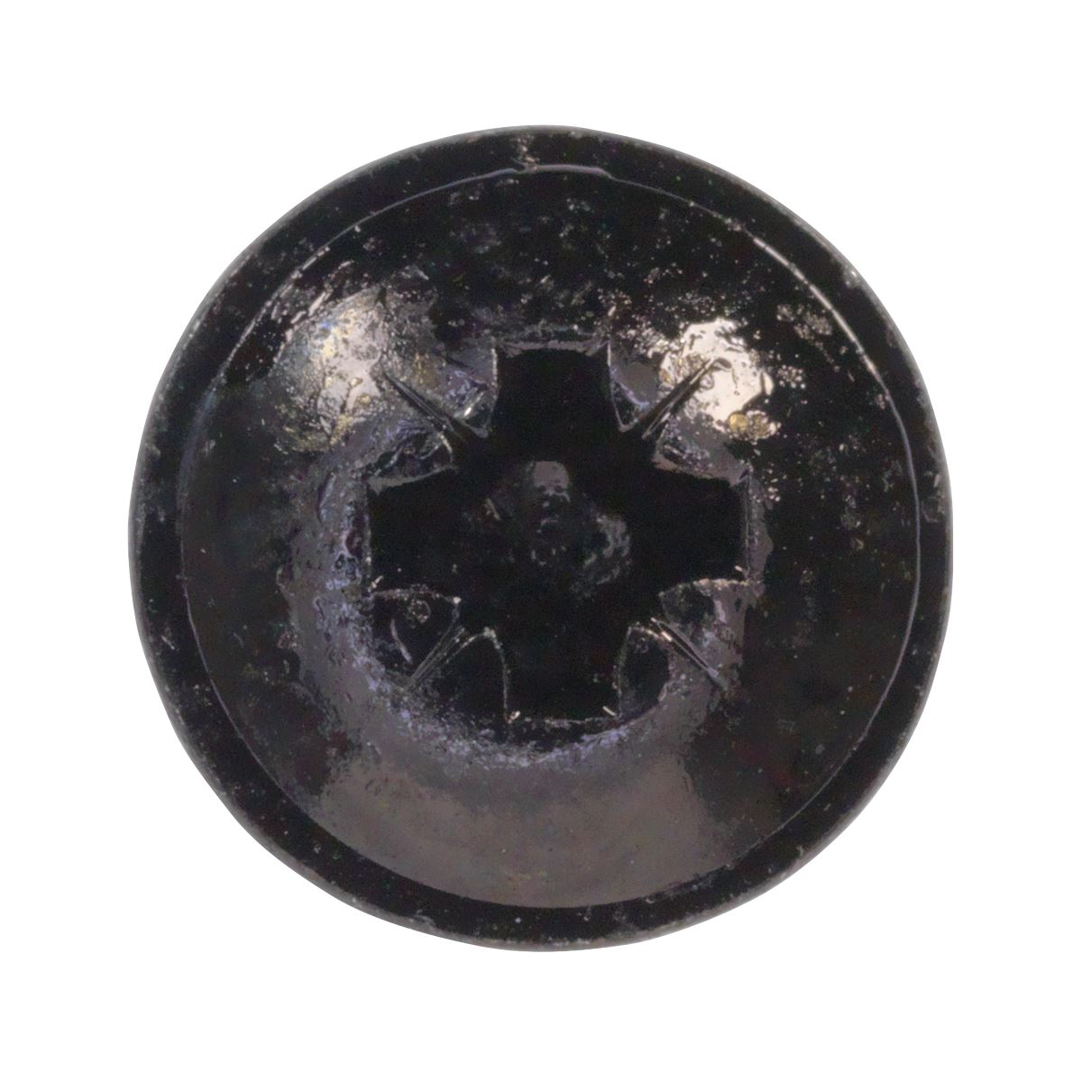 Sealey Self-Tapping Screw 4.8 x 13mm Flanged Head Black Pozi Pack of 100 BST4813