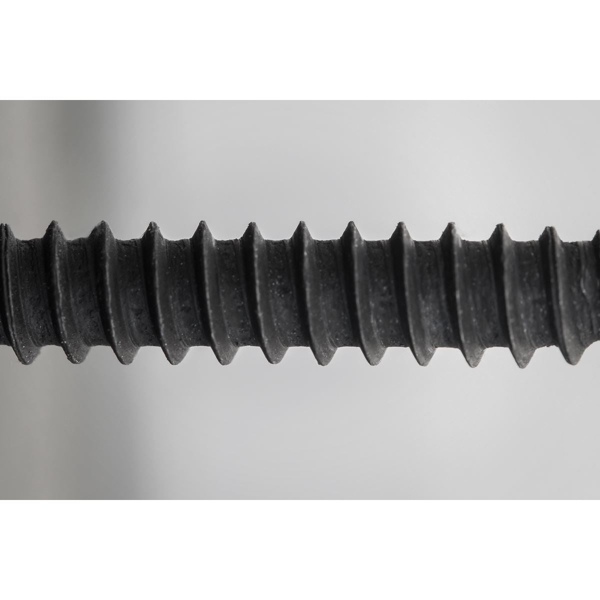 Sealey Self-Tapping Screw 4.8 x 25mm Flanged Head Black Pozi Pack of 100 BST4825
