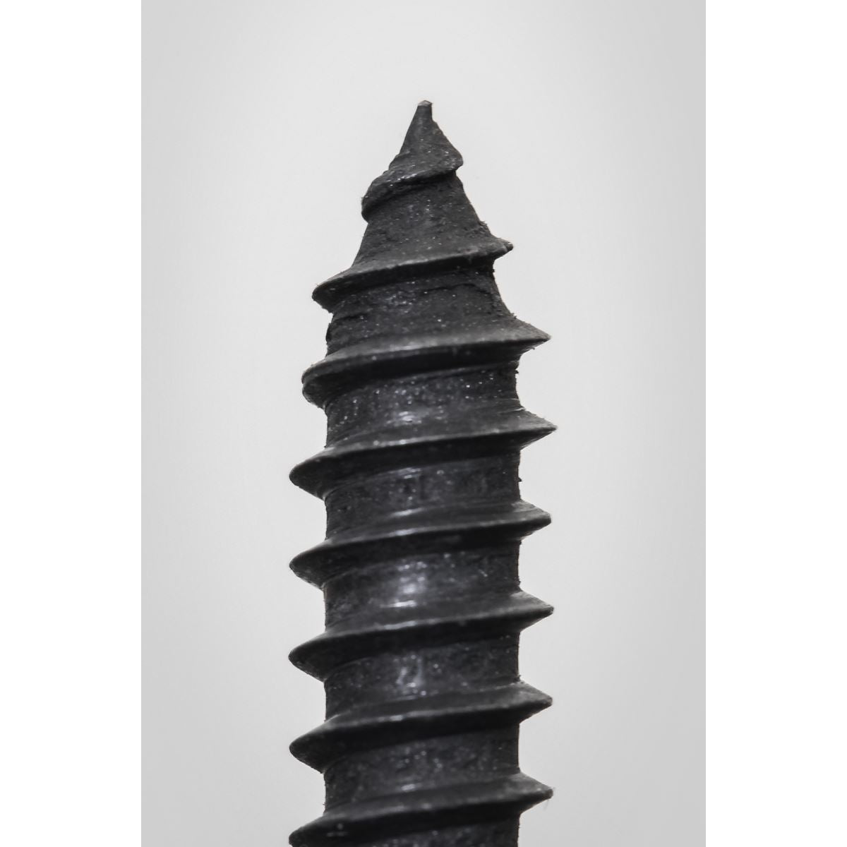 Sealey Self-Tapping Screw 4.8 x 25mm Flanged Head Black Pozi Pack of 100 BST4825