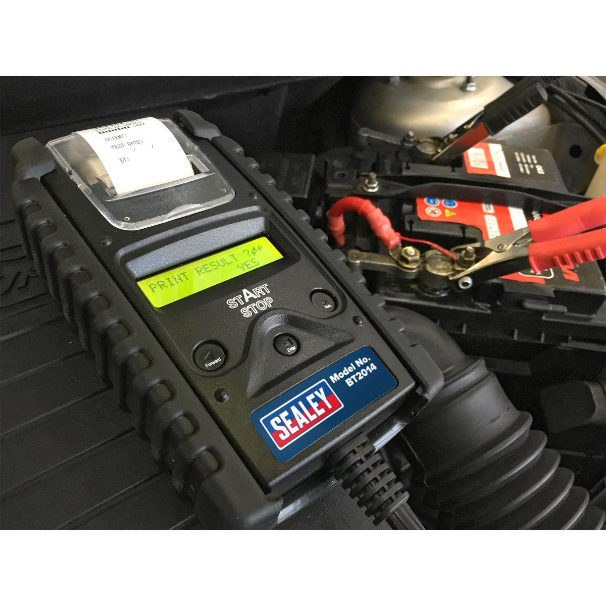 Sealey Digital Start/Stop Battery & Alternator Tester with Printer 6/12/24V BT2014