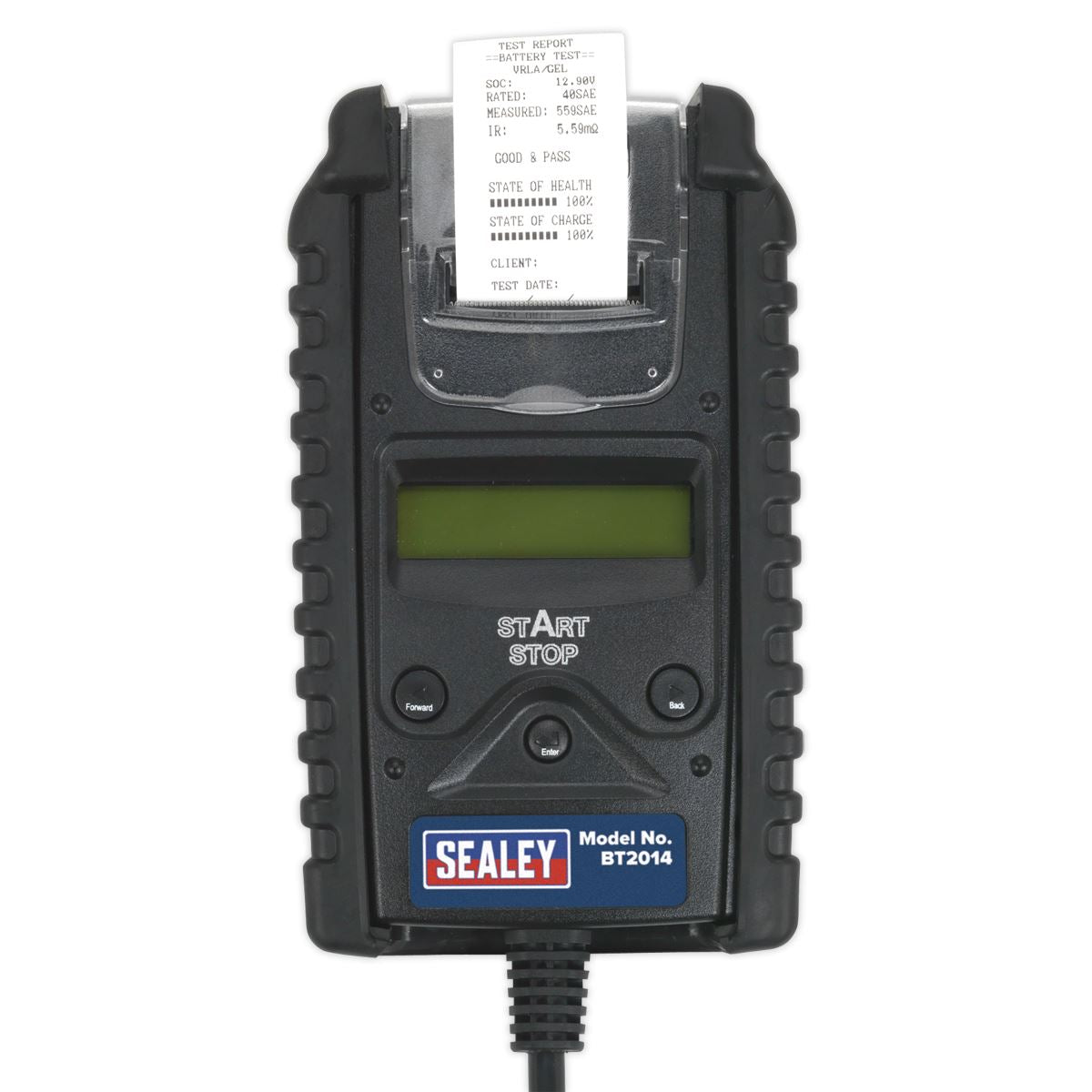 Sealey Digital Start/Stop Battery & Alternator Tester with Printer 6/12/24V BT2014