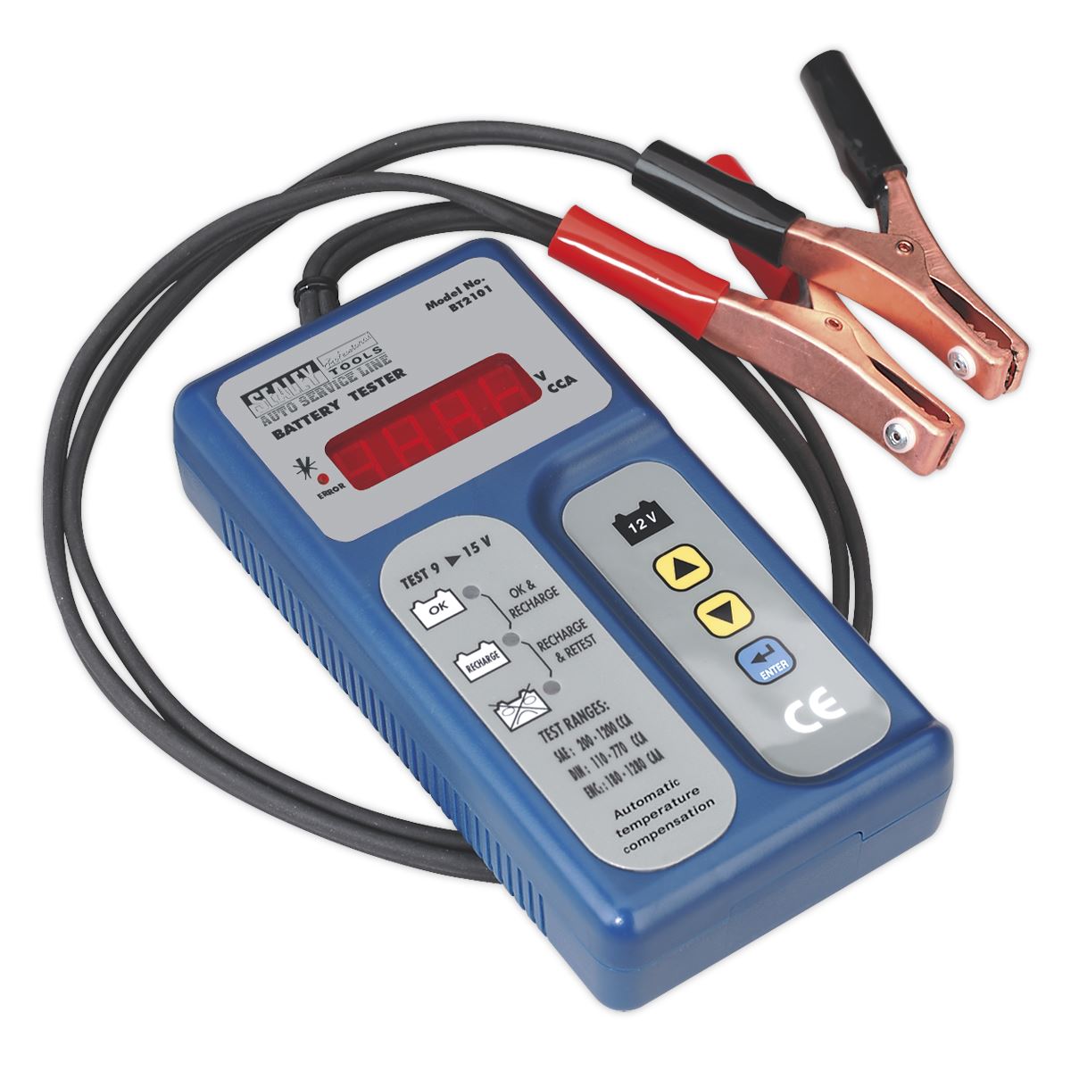 Sealey Digital Battery Tester 12V BT2101