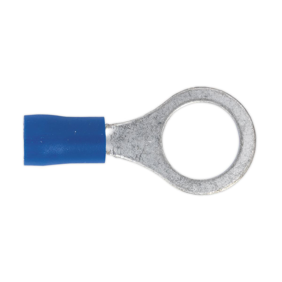 Sealey Easy-Entry Ring Terminal �10.5mm (3/8") Blue Pack of 100 BT23
