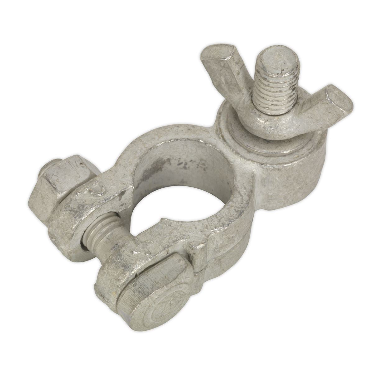Sealey Battery Terminal - Post with Washer & Wing Nut 24V Positive Pack of 5 BTP23