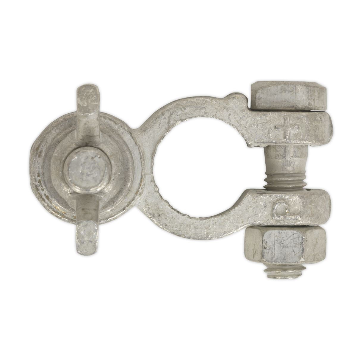 Sealey Battery Terminal - Post with Washer & Wing Nut 24V Positive Pack of 5 BTP23