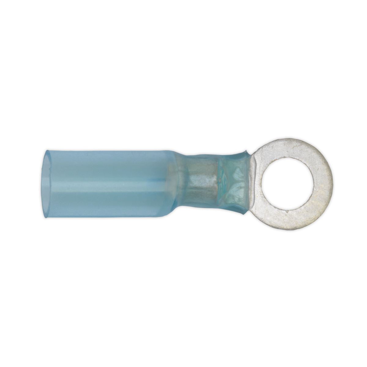 Sealey Heat Shrink Ring Terminal �6.4mm Blue Pack of 25 BTSR2564