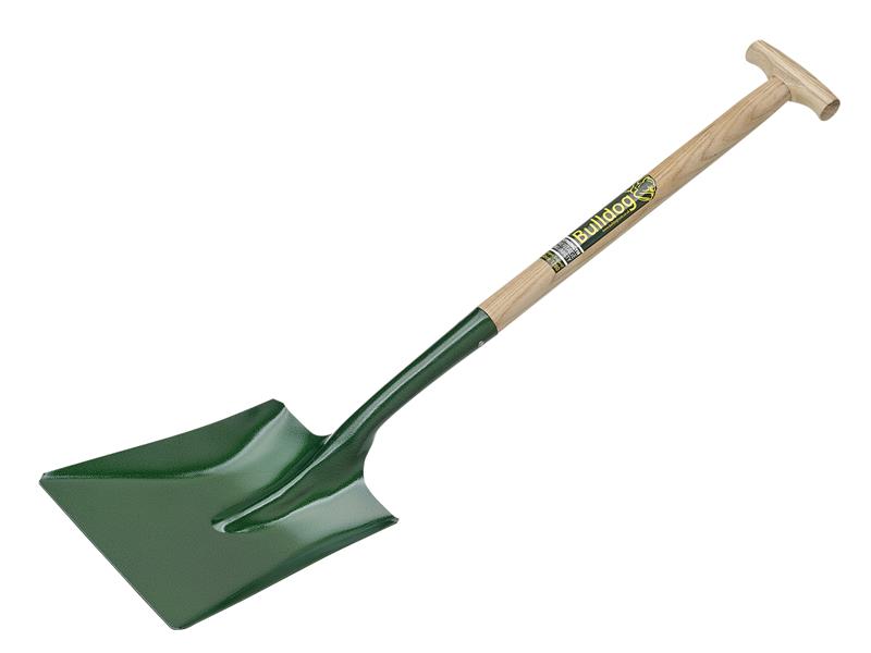 Bulldog 2SM2T Open Socket Square Shovel No.2 T-Handle BUL2SM2T
