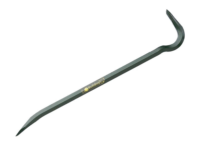 Bulldog Wrecking Bar 600mm 24in With Chisel End Swan Neck Pulls Nails BULBC24WB