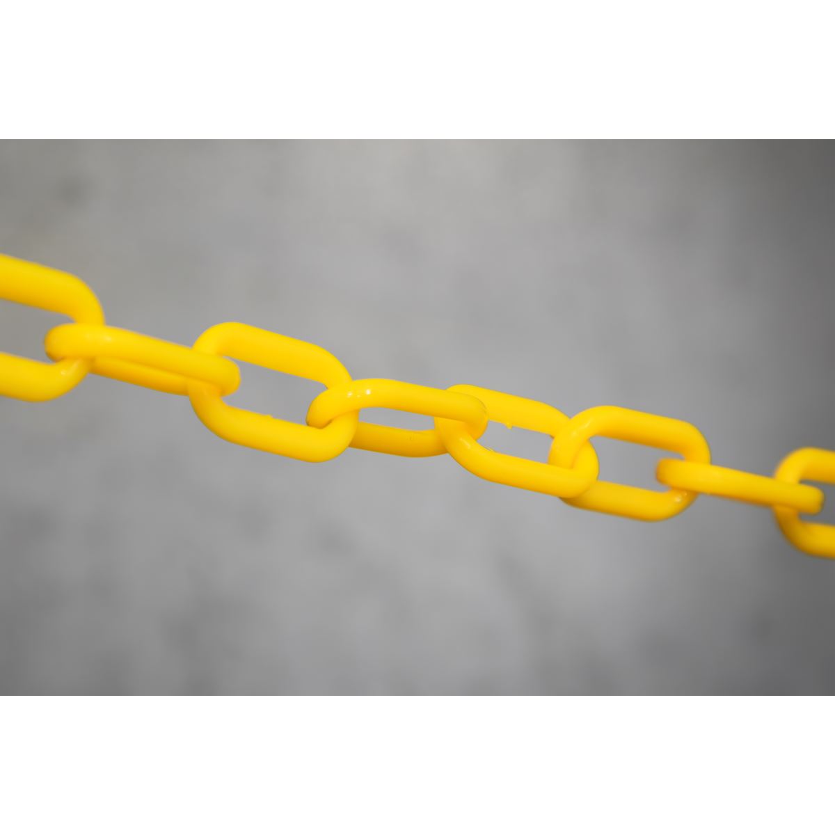 Sealey Safety Chain Black/Yellow 25m x 6mm BYC25M