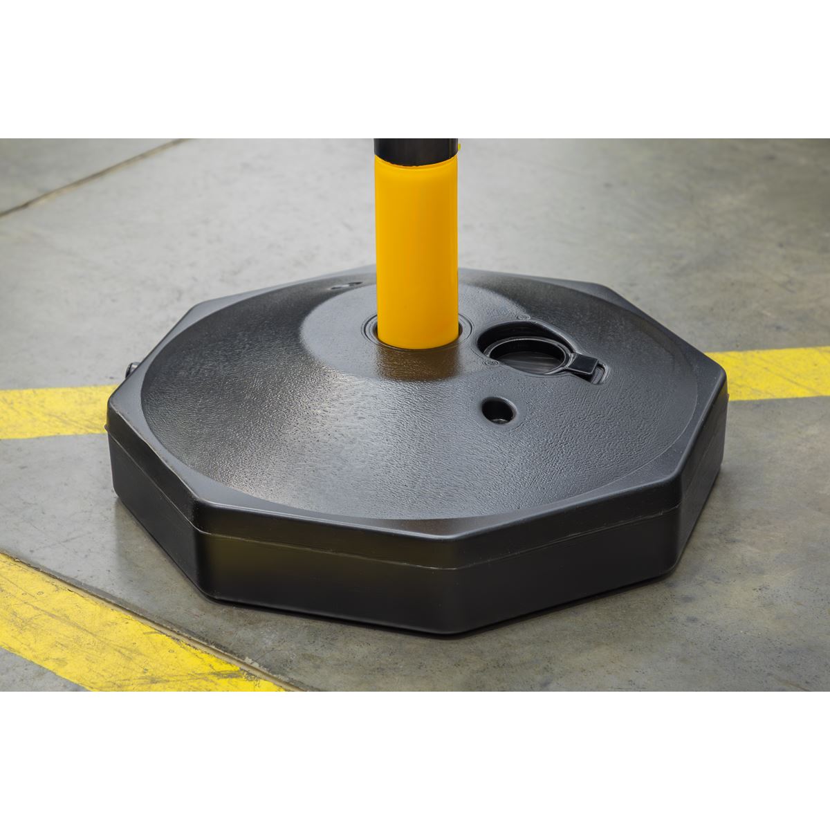 Sealey Black/Yellow Post with Base BYPB01