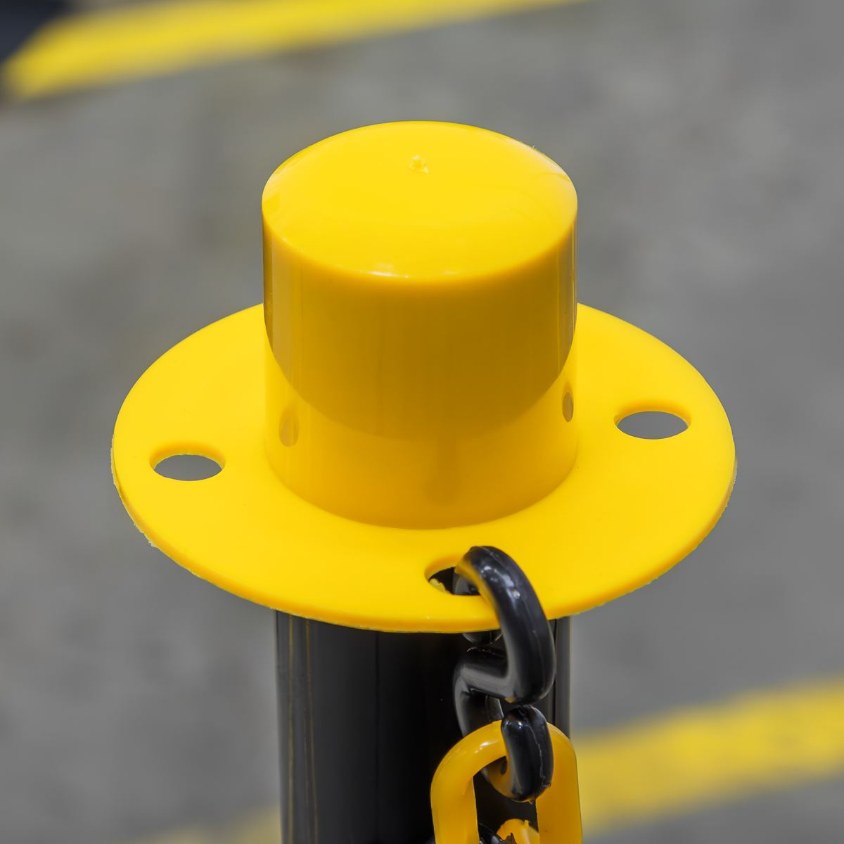 Sealey Black/Yellow Post with Base BYPB01