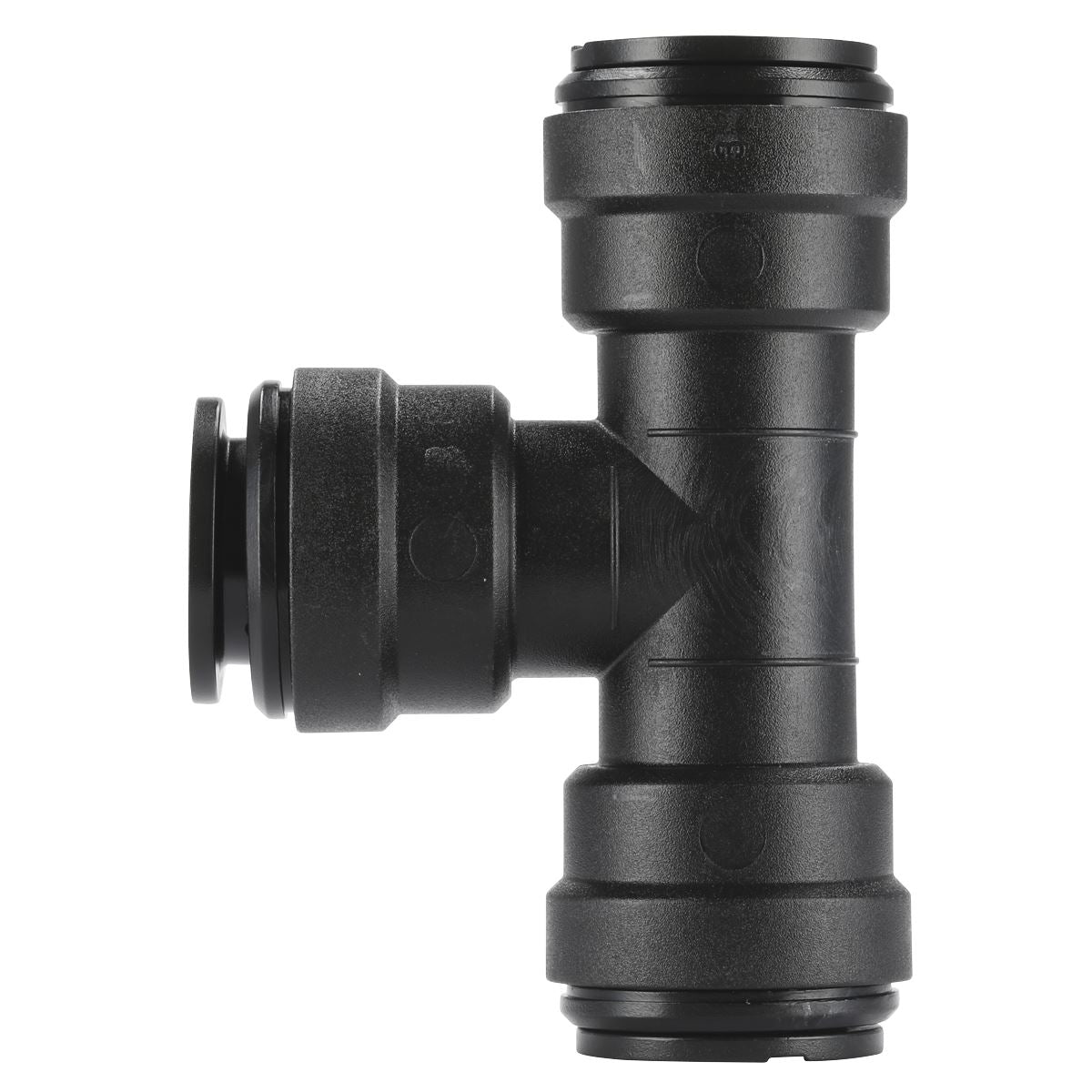 Sealey Equal Air Pipe Tee 15mm Pack of 5 John Guest Speedfit PM0215E CAS15ET