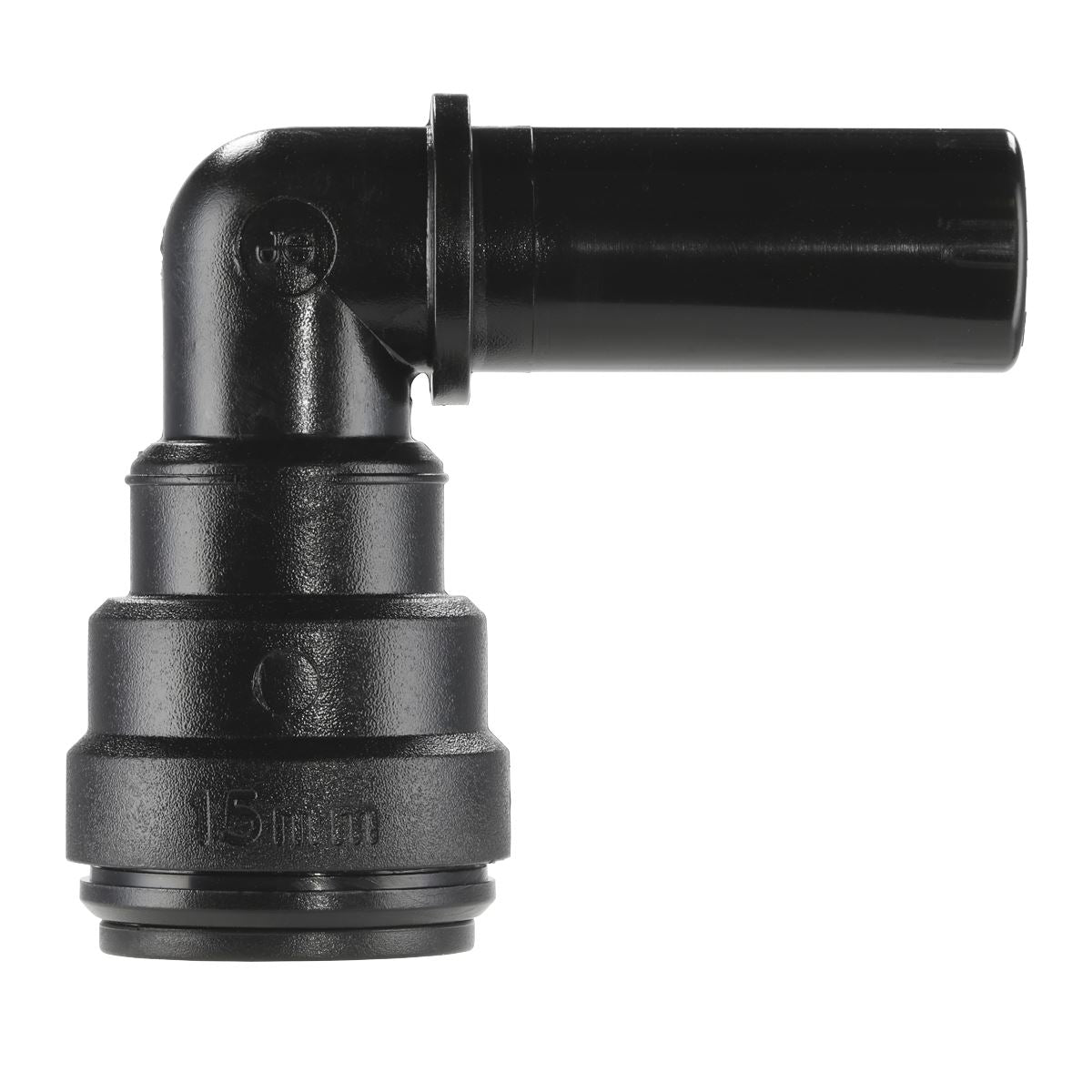 Sealey Air Pipe Stem Elbow 15mm Pack of 2 John Guest Speedfit PM221515E CAS15SE