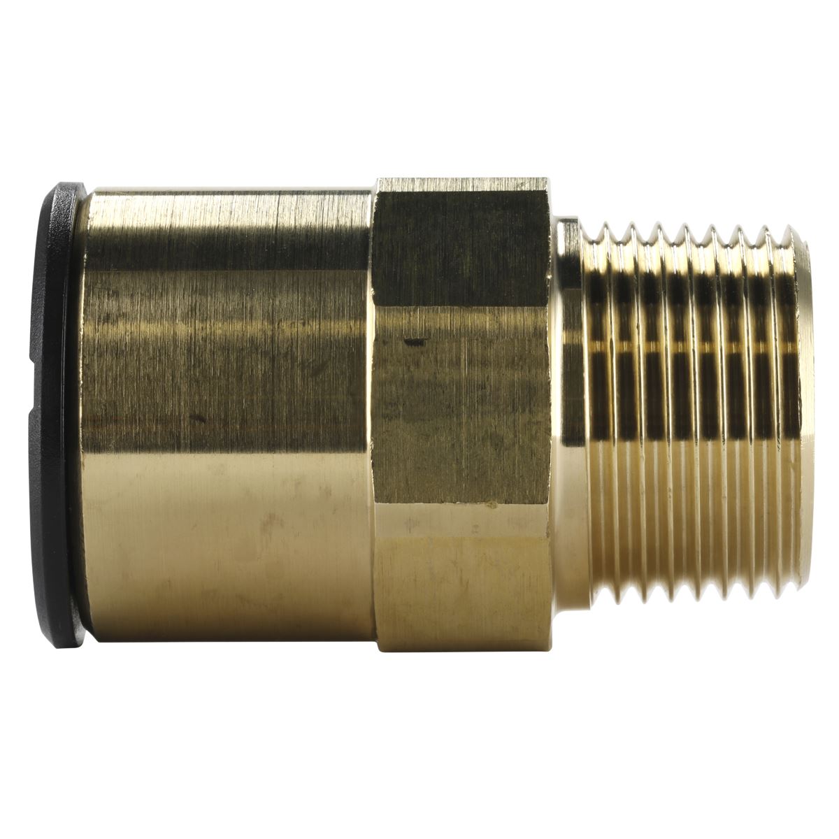 Sealey Straight Adaptor 22mm x 3/4"BSPT Brass Speedfit MM012206N) CAS22BSA