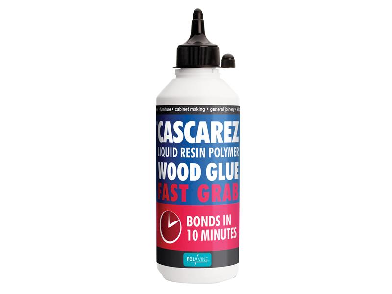 Polyvine Cascarez Fast Grab Wood Adhesive 500ml CASFGWG500