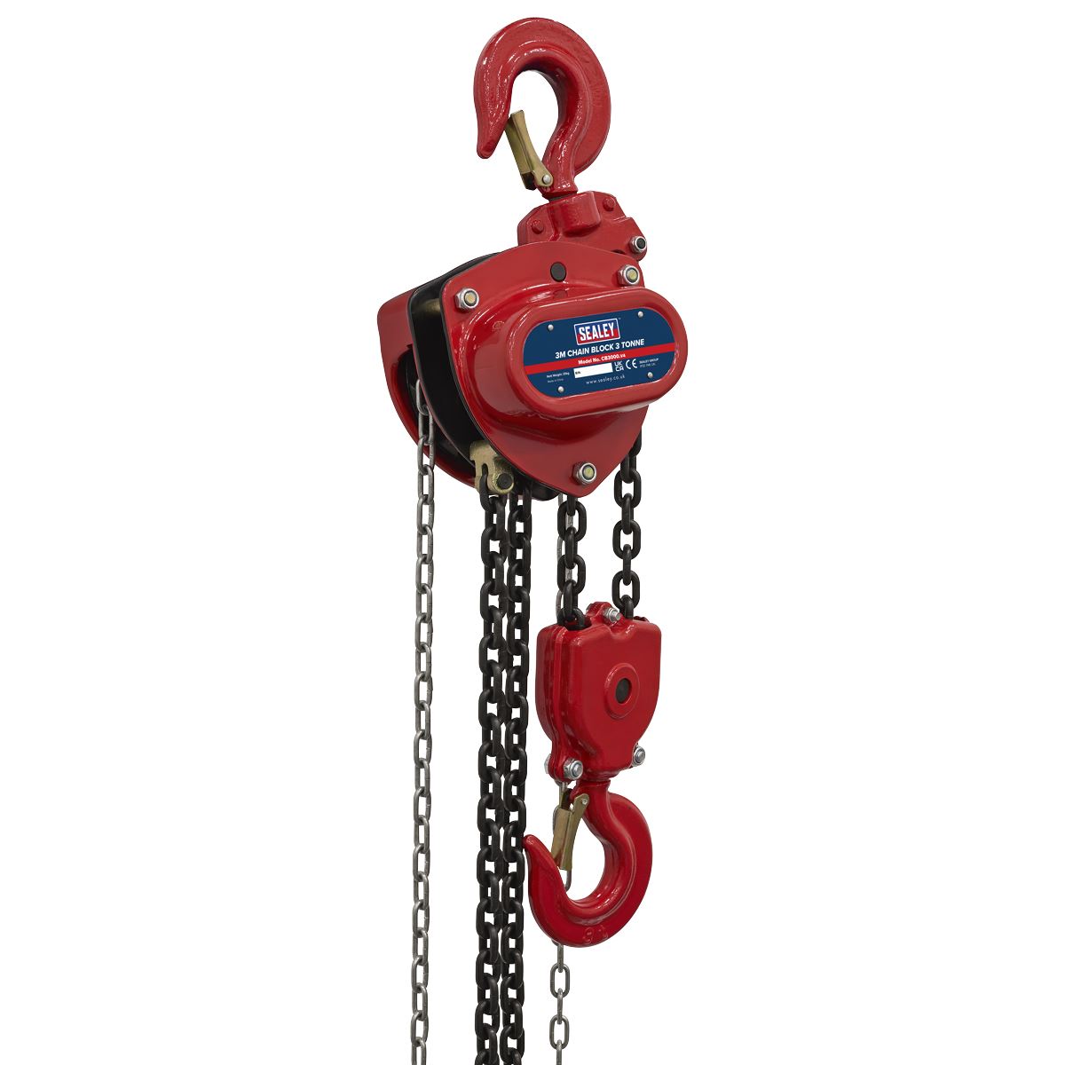 Sealey Chain Block 3 Tonne 3m CB3000