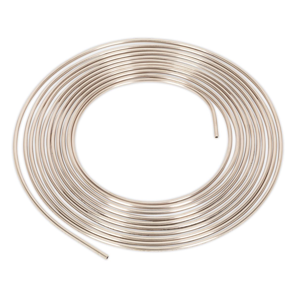 Sealey Brake Pipe Seamless Tube Cupro-Nickel 22 Gauge 3/16" x 25ft BS EN 12449 CW024A CNP316