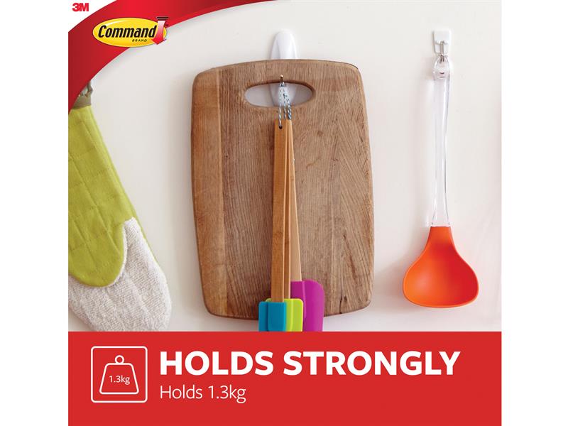 Command™ Medium Wire Hooks (Pack 2) COM17068